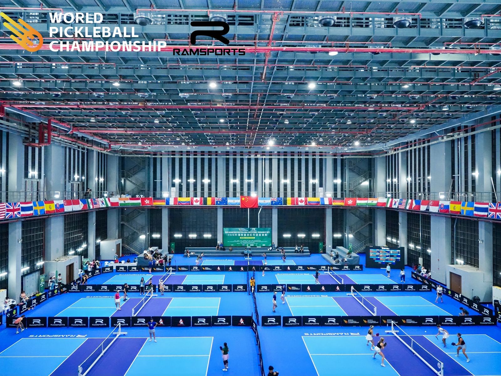 Tournament hall at Haihua Island